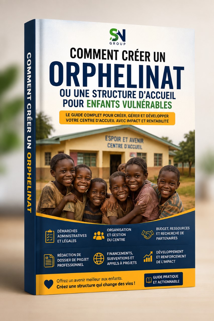Couverture de Comment Créer et Gérer un Orphelinat Rentable et Impactant