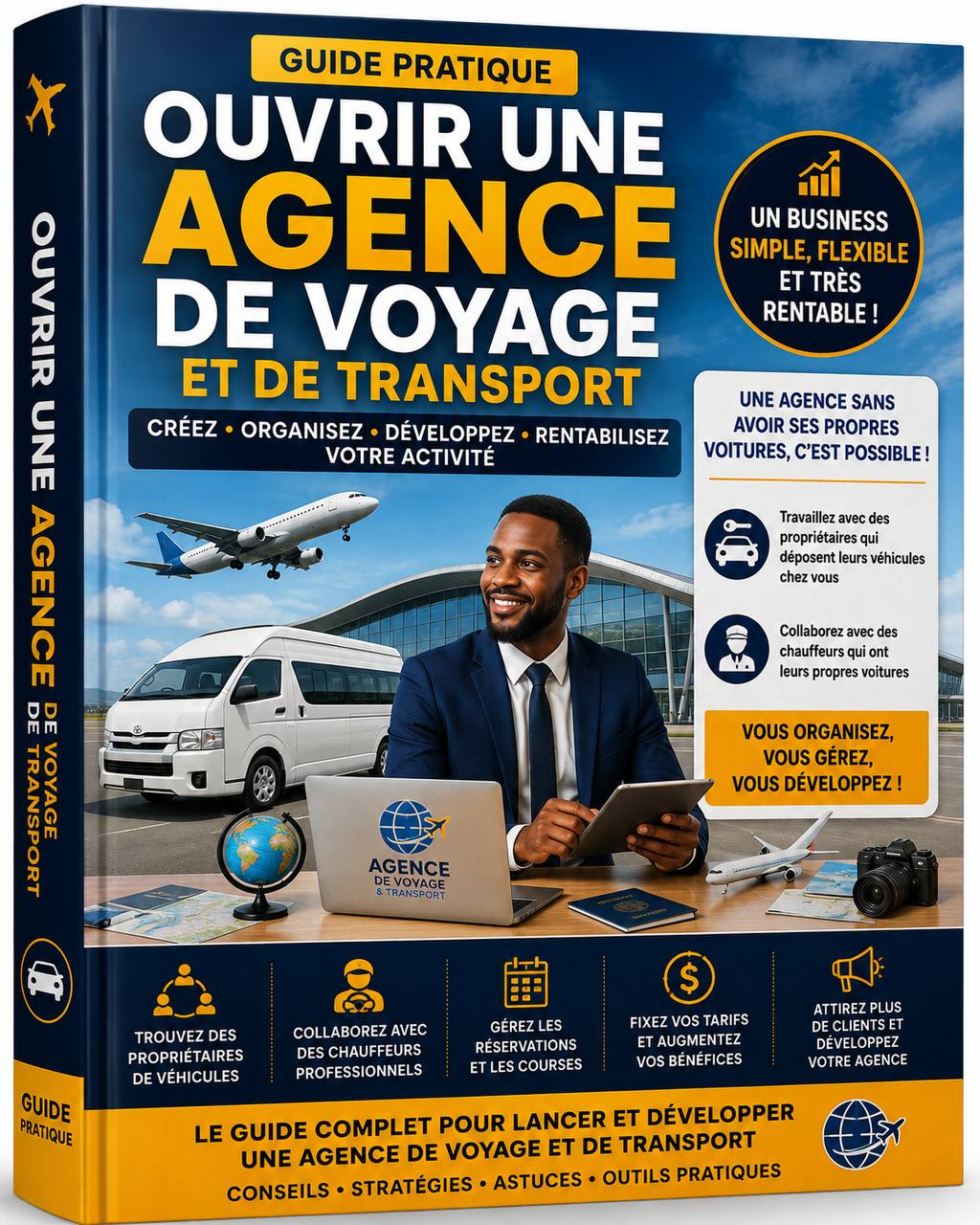 Couverture de Ouvrez Votre Agence de Voyage & Transport Sans Flotte
