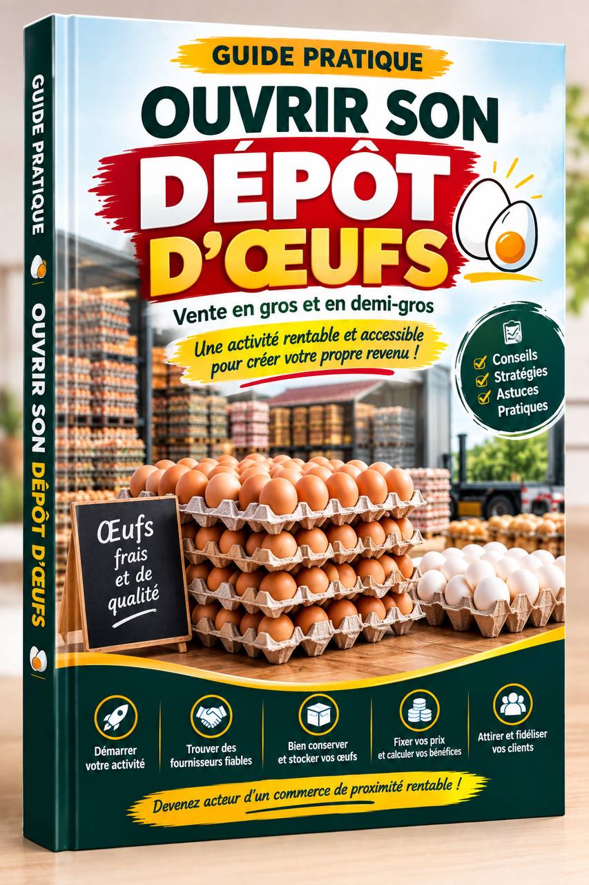 Couverture de Ouvrir Son Dépôt d'Œufs