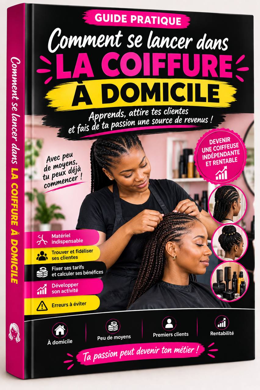 Couverture de Comment se lancer dans la coiffure à domicile
